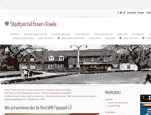Tablet Screenshot of essen-steele.de